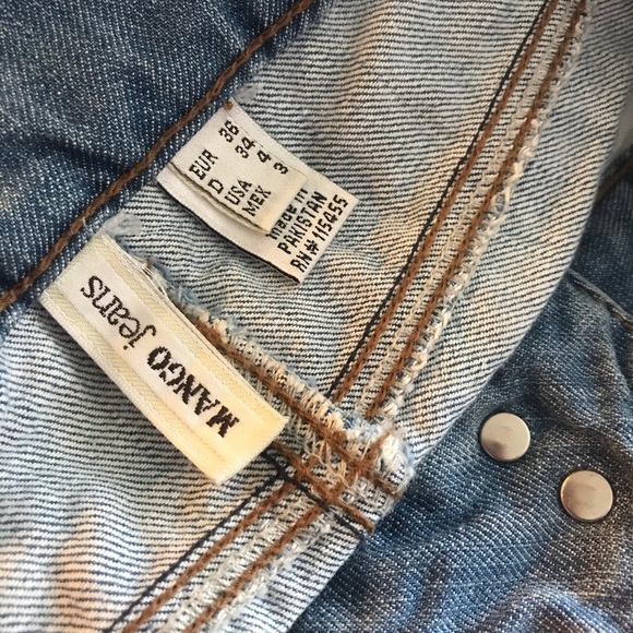 SALE ‼️Mango Bermuda Jeans in VGUC 👖👖👖 - Picture 7 of 7